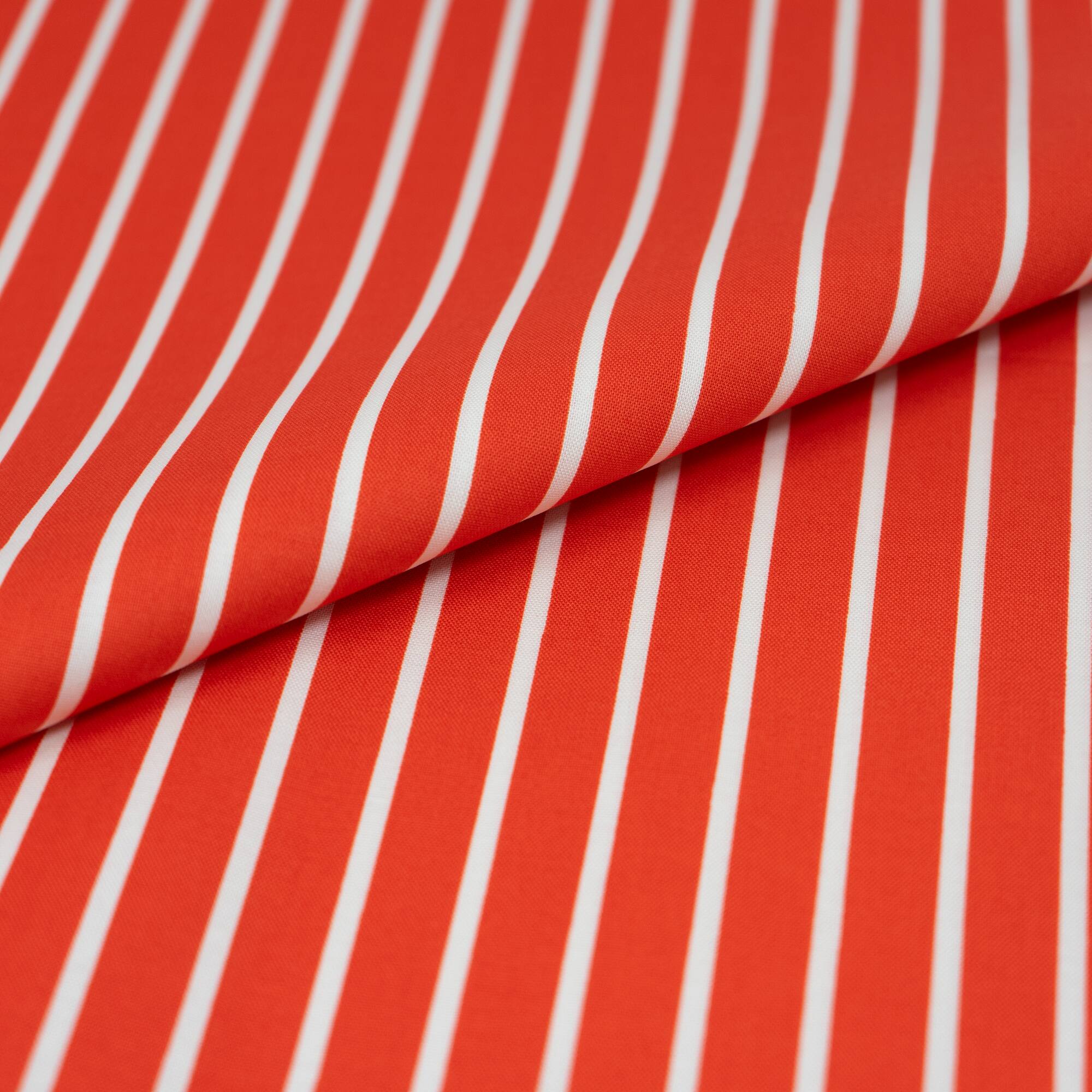 SINGER Christmas Holiday Santa's Stripe Cotton Fabric
